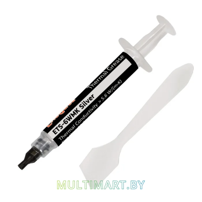 Термопаста ExeGate ETS-6WMK Silver 2 г (EX282346RUS)